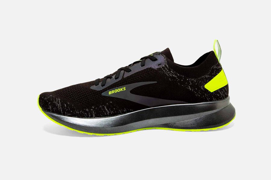 Brooks Israel Levitate 4 Road Running Shoes Mens - Black/Green - RYL-029658